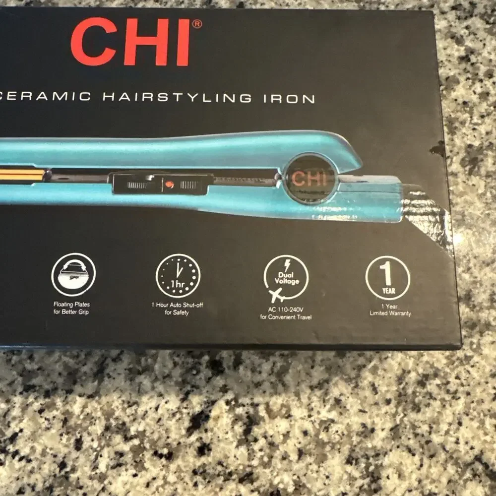 NIB Chi 1” Ceramic Hairstyling Iron